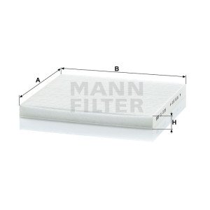 Фильтр салона MANN-FILTER CU 2035